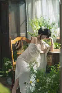 Coser Yuuhui: Discover the Gentle Beauty of "Song of Spring" Part02 – Graceful and Ethereal-8