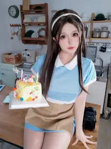 Sweet Charm of Coser Hina Jiao in "Cake Salesperson" Photoshoot Part02-8