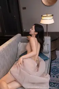 XiuRen No.10619 Tang An Qi: Captivating Grace in Sheer Tulle Elegance-40