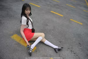 IESS SXJ No.2055: Tuan Tuan - Natural Charm of Chinese Model in Youthful Urban Style-18