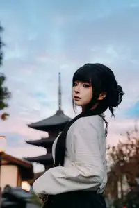 Coser Chunmomo: Discover the enchanting autumn night beauty in her Autumn Quest Part02 series-9