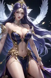 AI Generated: Goddess, Divine Beauty of Heavenly Palace | Part02-11