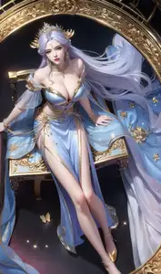 AI Generated: Goddess, Divine Beauty of Heavenly Palace | Part02-1