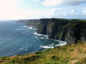 Spectacular Nature Landscape - Majestic Sea Cliffs and Vast Ocean, Untamed Beauty-0