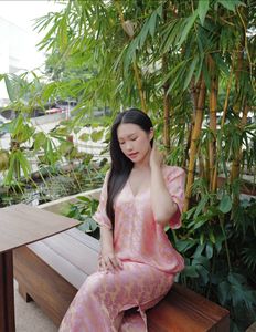 Doan Hai My: Sweet Beauty in a Striking Pink Outfit, Captivating Every Gaze-4