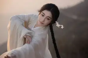 YiTuYu Art Language Vol.8574: Shiba Yue's Sunset Dance - Captivating Traditional Beauty-4