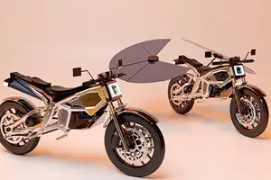 Explore Solaris by MASK Architects: The first self-charging solar electric motorcycle, heralding a new era of green mobility.-7
