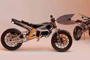 Explore Solaris by MASK Architects: The first self-charging solar electric motorcycle, heralding a new era of green mobility.-8