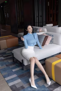 XiuRen No.10424 An Ran: Elegant & Modern Office Style Inspiration-7