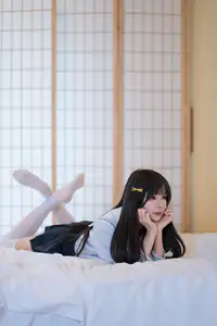 Charming Schoolgirl in Uniform: A Glimpse into Summer Reverie-52