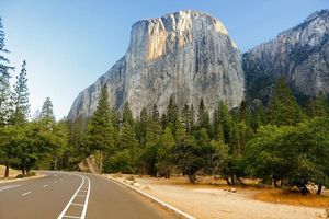 Yosemite National Park: Unforgettable View of Majestic Wild Nature and Granite Cliffs.-7
