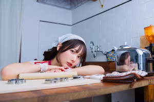 Coser Ken Ken Adorable: Playful 'Eat Me' Maid Moment Part01-7