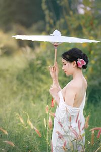XVG No.6: Serene Asian Muse Portrait Aesthetically Captured in Tranquil Nature-6