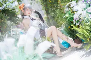 Coser Feng Jiang Jiang V as Aifoshen: Ethereal Beauty in a Natural Fantasy Setting-3