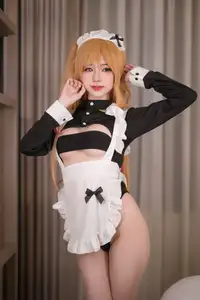 Coser Sally Dorasnow: Charms as Ruby Maid with Adorable Cosplay-1