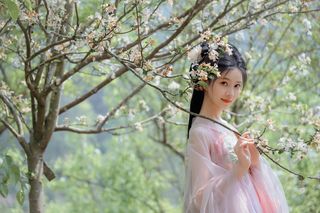 Coser Nnian as Begonia Fairy: Ethereal Beauty in a Fairytale Garden-14