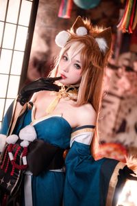 Coser@A Ban Jin Tian Hen Kai Xin: Stunning Hina Genshin Impact Cosplay-19