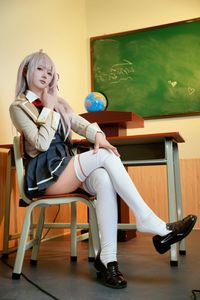 Coser Alya Cute School Uniform Cosplay-13
