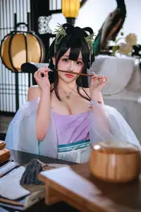 Coser Rina Jiao as Senior Sister Part01: Ethereal Hanfu Beauty & Ancient Charm-7