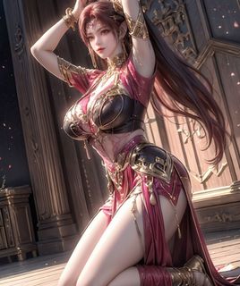 AI Generated: Enchanting Fantasy Warrior Princess (69P)-23