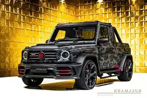 Witness the Million-Dollar Mercedes-AMG G63 Super Pickup: Unique Class, Hypercar Price. Explore Now!-12