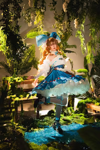 Hoshilily Transforms into Eyjafjalla Arknights: Exquisite Cosplay Masterpiece-9