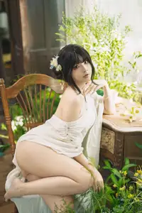 Coser yuuhui - Spring Song Part01: Ethereal Beauty by the Window, Awakening the Senses.-8