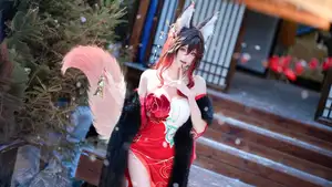 Coser Hua Xi Honoka as Honkai Star Rail's Enigmatic Forgotten Returner: Dive into Mystical Beauty!-5