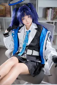 Discover Hayase Yuuka: The Enigmatic & Charismatic Cosplay by Xi Huan Ai Li Ma-17