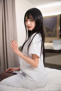 Kiko Mogi: Alluring Beauty in Nurse Uniform - XiuRen No.10373 Collection-3