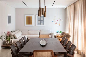 Modern Transformation of a 1960s São Paulo Villa: Blending Original Structure with Contemporary Brazilian Wood Design for Cozy Open Living-2