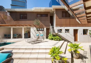 Modern Transformation of a 1960s São Paulo Villa: Blending Original Structure with Contemporary Brazilian Wood Design for Cozy Open Living-29