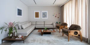 Modern Transformation of a 1960s São Paulo Villa: Blending Original Structure with Contemporary Brazilian Wood Design for Cozy Open Living-0