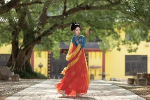 Timeless Elegance in Hanfu: YiTuYu Art Language Vol.8852 featuring E E Chi Bu Bao-22