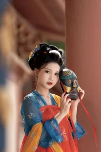 Timeless Elegance in Hanfu: YiTuYu Art Language Vol.8852 featuring E E Chi Bu Bao-11