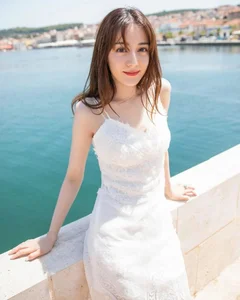 Santorini Dream: Dilraba Dilmurat’s Ethereal Bridal Shoot and the Art of Self-Love-14