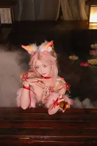 Coser Maeno Taita Transforms into Yulinglong (Naraka Bladepoint): A Captivating Mythical Beauty.-41