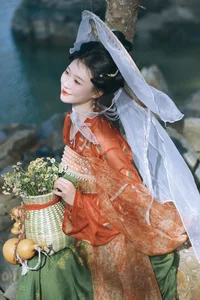 Stunning Spring Portrait Photography: YiTuYu Art Language Vol.9380 featuring Model Zhou Zhou in Ethereal Outdoor Settings-1
