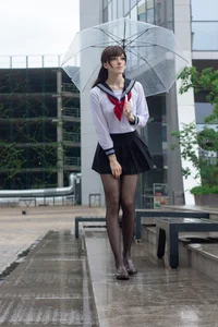 Stunning Fumina Murasaki Cosplay by Candy_Ball – High-Quality Photo and Video Collection Featuring Iconic Anime Style-3