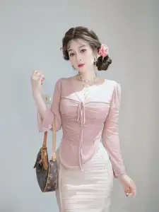 Coser Bai Yin 81 Part02: Captivating Beauty in Flowing Pink Attire-23
