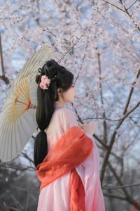 Spring Muse in Hanfu YiTuYu Vol.8891 Gui Yuan Ba Bao Zhou-7