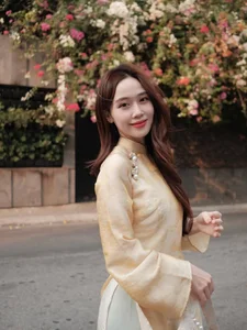 Elegant Vietnamese Silk Ao Dai: Discover the Timeless Grace and Traditional Beauty of Vietnam's Iconic National Dress for Women-10