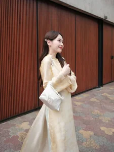 Elegant Vietnamese Silk Ao Dai: Discover the Timeless Grace and Traditional Beauty of Vietnam's Iconic National Dress for Women-11