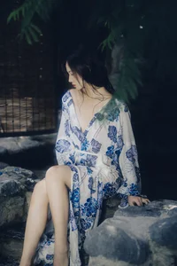 Cinematic Serenity with Xiao Wu in YiTuYu Art Language Vol.8914-4