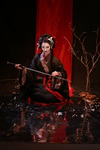 Stunning Urban Portrait Series: Li Xiao Chai in Art Language Vol.9305 - Chic Aesthetic Fashion and Modern Street Style Photography-17