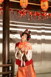 YiTuYu Art Language Vol.8565 Xiao He: Captivating Hanfu Elegance & Traditional Charm for Lunar New Year-5