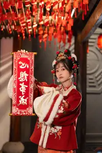 YiTuYu Art Language Vol.8565 Xiao He: Captivating Hanfu Elegance & Traditional Charm for Lunar New Year-17