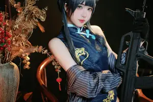 Coser Miyamoto Sakura as Ryuuka Hisaki (Blue Archive): Alluring Warrior Beauty 8059691834-4