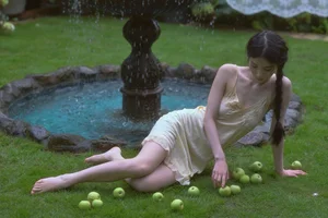 Elegant Private Room Portrait Session with Yi Ming: Art Language Vol.9332 Aesthetic Lifestyle Photography Collection-27