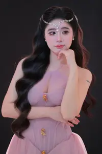 Dreamy Princess: Ethereal Beauty, Elegant Gown & Exquisite Jewelry-0